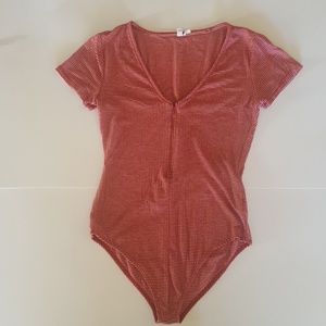 Urban Outfitters Striped bodysuit